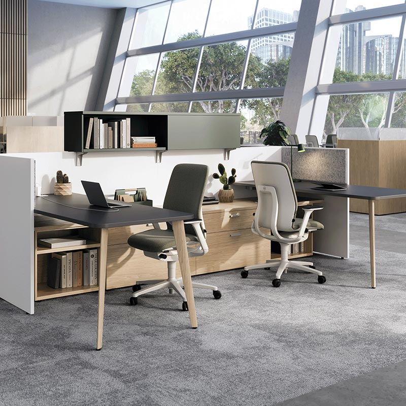 Open Plan furniture by Three H